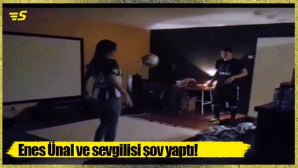 Enes Ünal'ın aşkı şov yaptı!