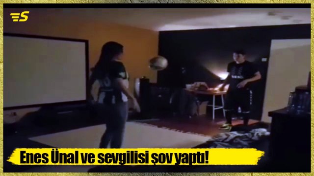 Enes Ünal'ın aşkı şov yaptı!