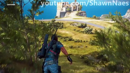 JUST CAUSE 3 "Easy Wingsuit Stunt"