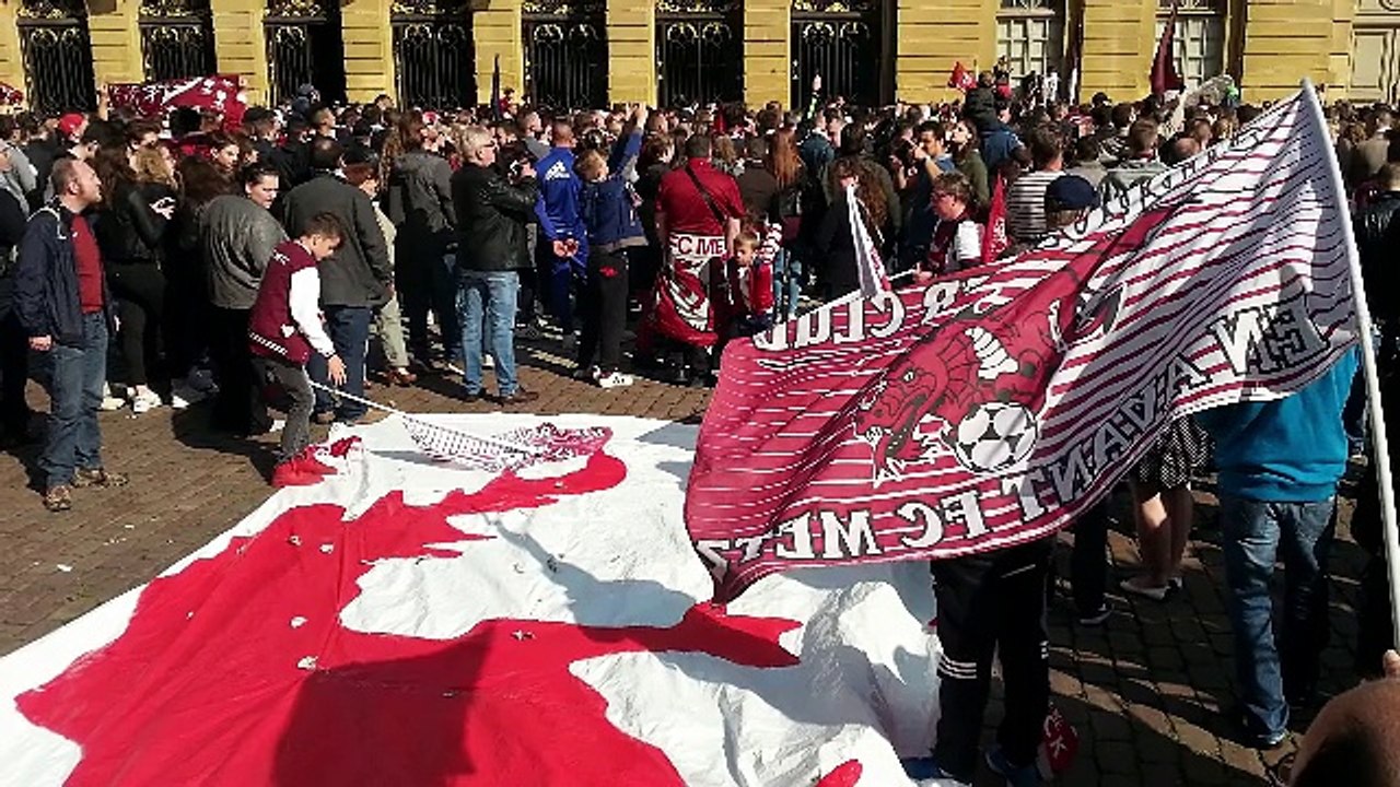 FC Metz : la fête de la montée en L1