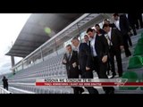 Thaçi prezanton stadiumin e ri të Kosovës - News, Lajme - Vizion Plus