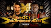 Seth Rollins vs Big E Langston No Disqualification Match NXT Championship WWE NXT 9/1/2013