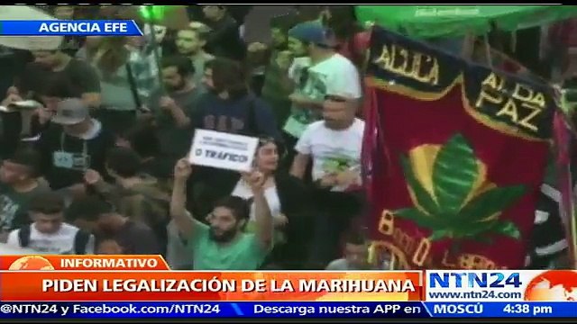 Brasileños salen a las calles en Sao Paulo para pedir al Gobierno legalización de la marihuana