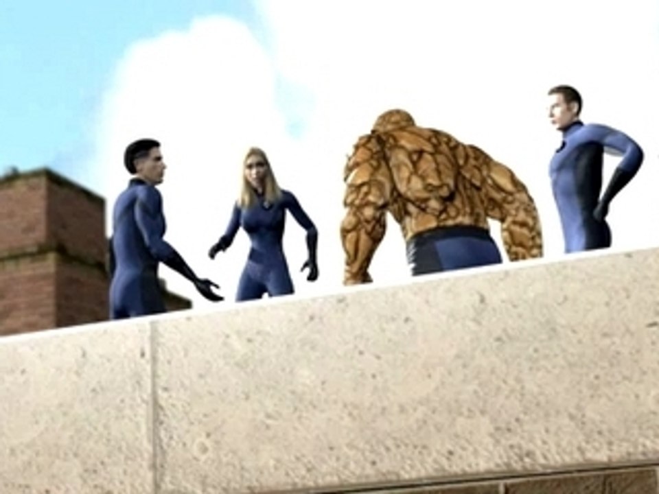 Cuatro Fantasticos 2 trailers wii