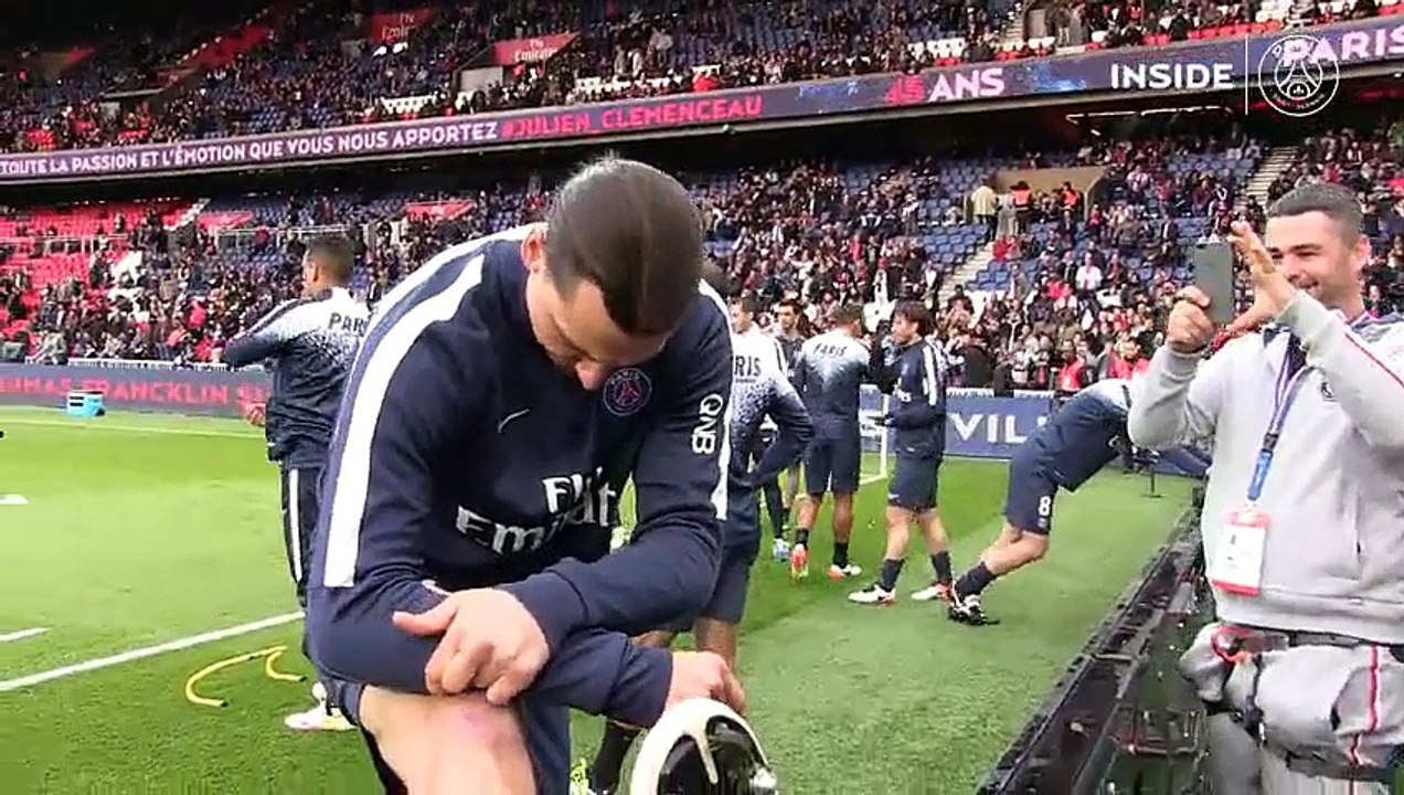 ZLATAN LAST TIME AT PARC