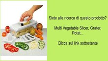 Multi Vegetable Slicer, Grater, Potat...