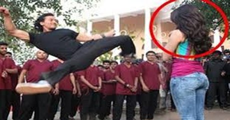 Tiger Shroff's Amazing Stunt
