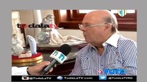 ROBERTO CAVADA EN VISITA AL EX-PRESIDENTE DE HIPÓLITO MEJÍA EN SU CASA-VIDEO