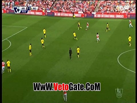 جيرو يتقدم بالهدف الثالث لـ الارسنال فى استون فيلا
