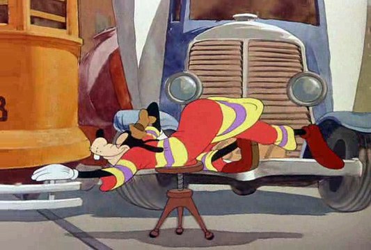 Гуфи Как научиться плавать 1942 Американский детский мультфильм