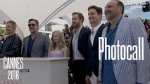 Ryan Gosling, Russel Crowe, Matthew Borner (The Nice Guys) - Photocall Officiel - Cannes 2016 CANAL 