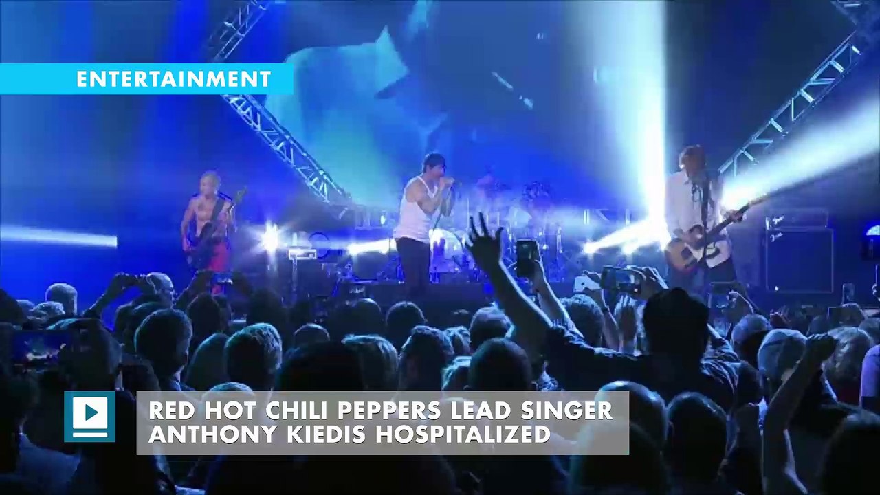 Red Hot Chili Peppers Lead Singer Anthony Kiedis Hospitalized