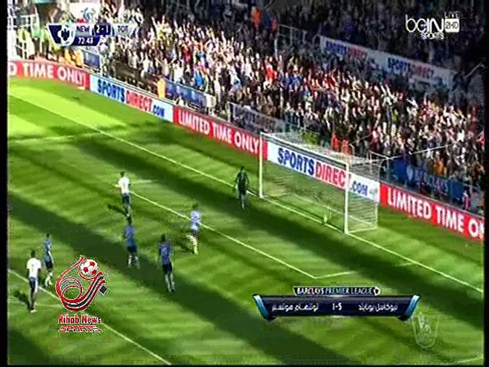 اهداف مباراة ( نيوكاسل يونايتد 5-1 توتنهام هوتسبير) الدورى الانجليزى