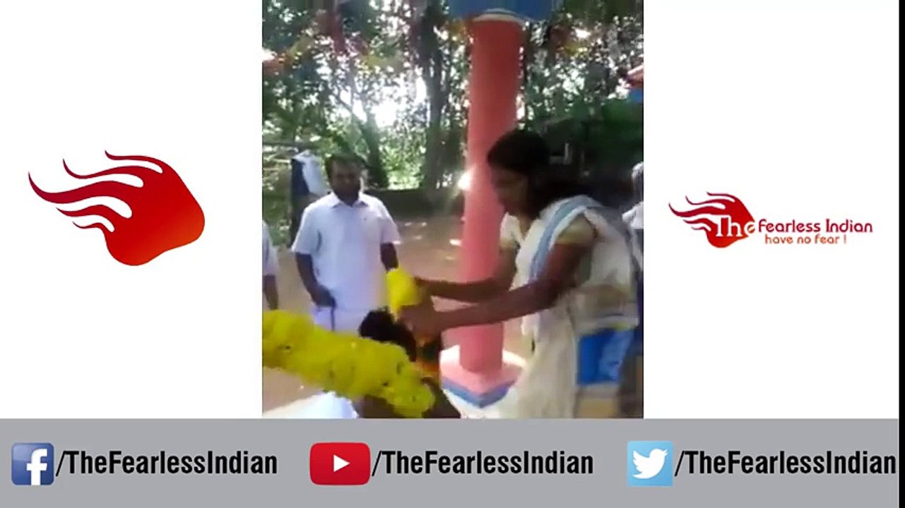 Hilarious Wardrobe Malfunction during Marriage Ceremony