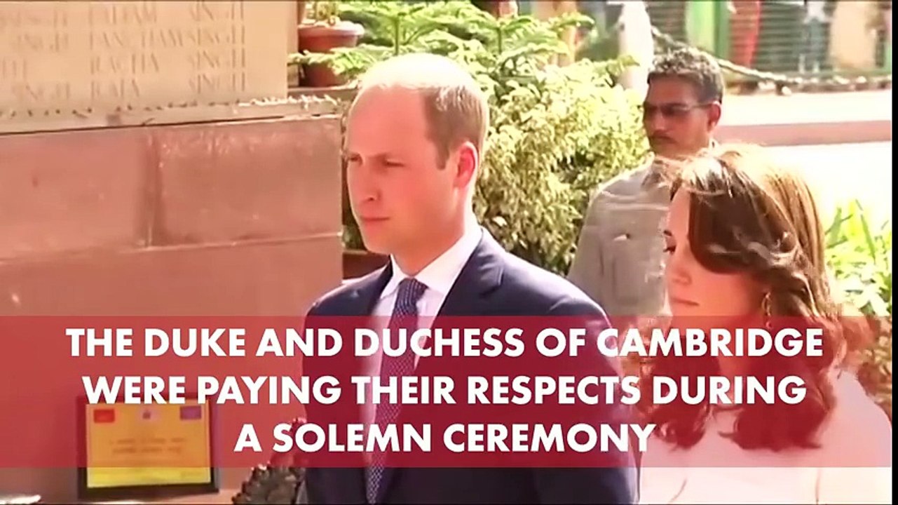 Kate Middleton Wardrobe Malfunction In India