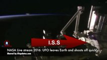NASA Live stream 2016: UFO leaves Earth and shoots off quickly