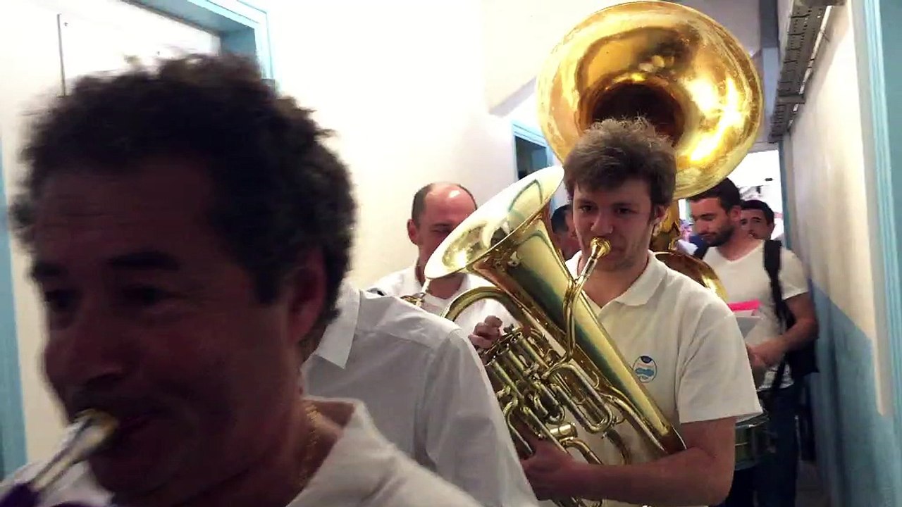 Ambiance de joie dans les vestiaires du SA XV