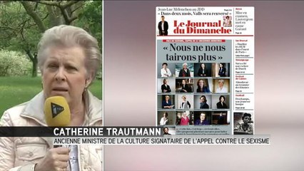 Catherine Trautmann: "Le silence des femmes est un problème, il faut les encourager à s'exprimer" - Le 15/05/2016 à 18h55