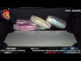 360° Gradë -FSHEHËN 5 5 KG KANABIS NË BAGAZH, ARRESTOHET ÇIFTI NGA KAMZA