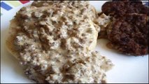 Recipe Super Sausage Gravy and Cheater Biscuits