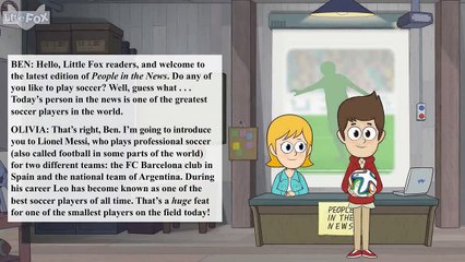 People in the News - Lionel Messi Level 8 By Little Fox