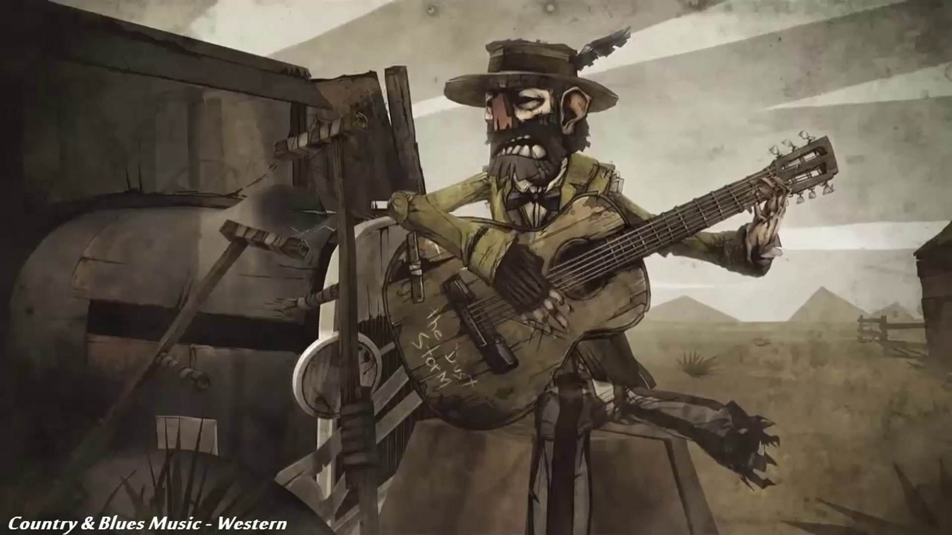 ⁣Country & Blues Music - Western