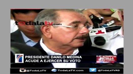 MENSAJE DE DANILO LUEGO DE VOTAR - NOTICIAS SIN-VIDEO