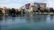 Daytime Bellagio Water Fountain Opening Show in Las Vegas Family Fun | Liam and Taylor's Corner