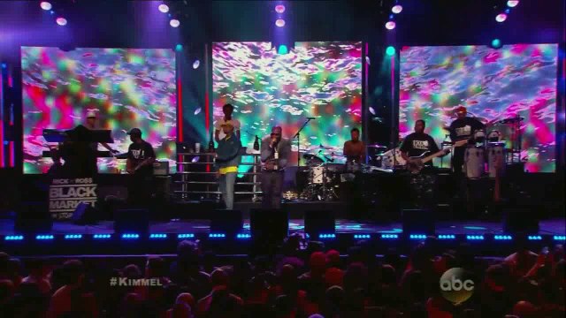 Rick Ross & Chris Brown - (Live on The Tonight Show) - WB