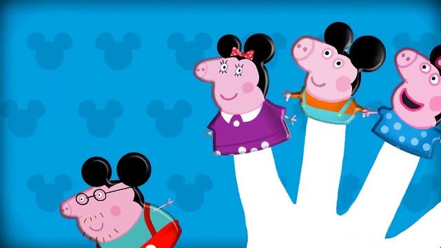 Peppa Pig Ice Cream Mickey Finger Family Nursery Rhymes Lyrics and More video snippet