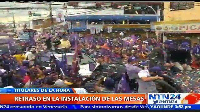 Elecciones generales en República Dominicana avanzan con dificultades
