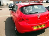 VAUXHALL NEW ASTRA 1.6 16V EXCLUSIV 5DR INC 17 INCH ALLOYS AND BLUETOOTH - POWER RED