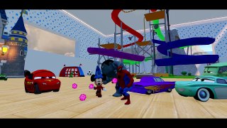 Real Cars Spiderman Cartoon for Kids   Mercedes Collection for Children 2