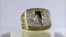 To Falcons Fans-1998 Atlanta Falcons NFC Replica Championship Rings For Sale.