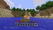Minecraft xbox one Seed: Underwater temple Right at spawn