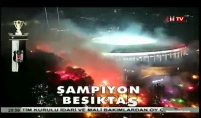 Beşiktaş'ın şampiyonluk sevinci