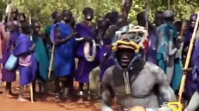 African culture and rituals Mundari Dance from South Sudan