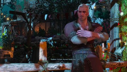 The Witcher 3 Heart of Stone Quest Dead's Man Party Walkthrough Gameplay Part 4