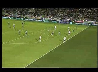 berg goal and amazing goal from harisi -panathinaikos vs paok 1-1  15-05-2016 HD