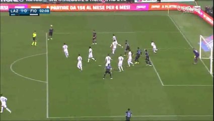 Senad Lulic Spectacular Half-Volley Goal vs Fiorentina (1-0) HD