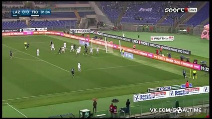 Senad Lulic Goal HD - Lazio 1-0 Fiorentina - 15-05-2016
