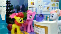 My Little Pony Stop Motion Pinkie Pie the Doctor! - Bad Jobs for Ponies -- My Little Pony Fever