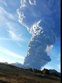 Erupción Volcán Calbuco desde Lago Chapo 2 de 10