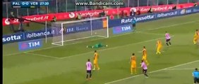 Half Time Goals - Palermo 1-0 Verona 15-05-2016