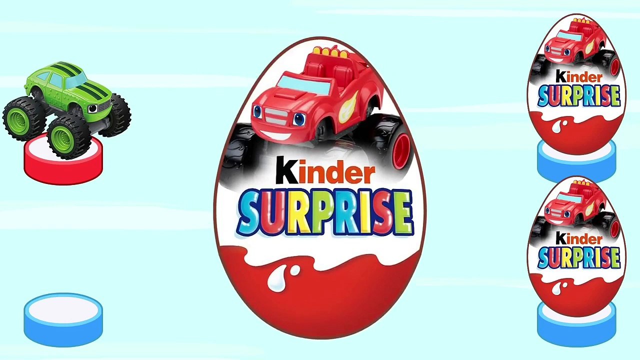Blaze and the Monster Machines. Kinder Surprise.