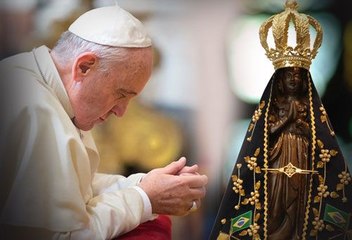 Hermoso Mensaje del Papa Francisco a los devotos de Maria
