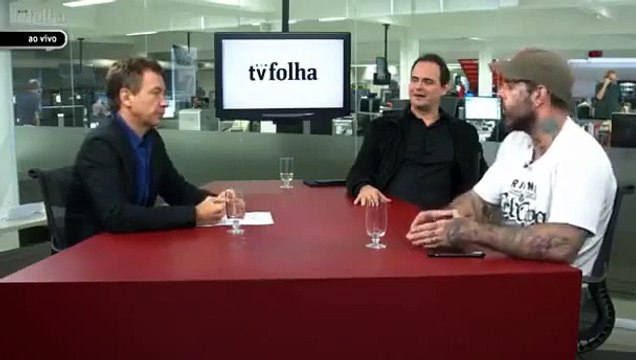 -Humorista Carioca faz chacota de Tico Santa Cruz e Letícia Sabatella durante debate; veja -