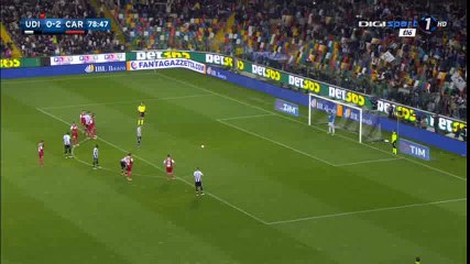 Antonio Di Natale Goal HD - Udinese 1-2 Carpi - 15-05-2016