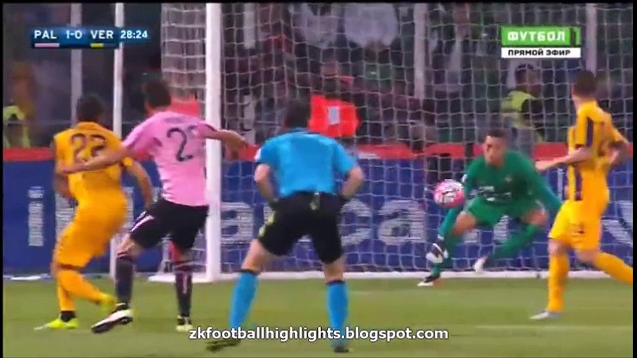 Palermo vs Verona 3-2 All Goals & Highlights HD 15.05.2016