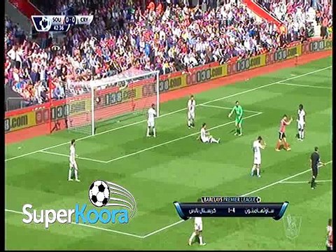 اهداف مباراة ( ساوثهامتون 5-1 كريستال بالاس ) الدورى الانجليزى